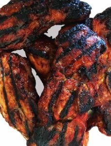 Grilled country style pork ribs